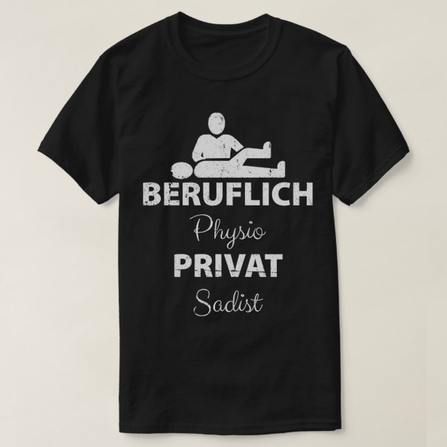 Camiseta Physioterapeuta de fisioterapia 9 (Diseño del anverso)