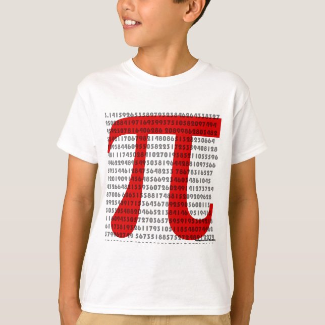 Camiseta pi (Anverso)