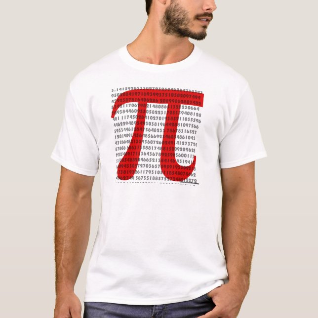 Camiseta pi (Anverso)