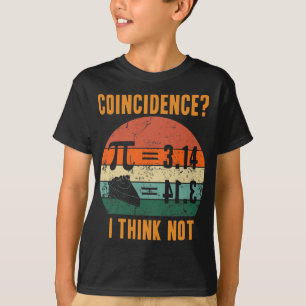 Camiseta Pi 3.14 Coincidencia Igual A Pie Creo Que No Vinta