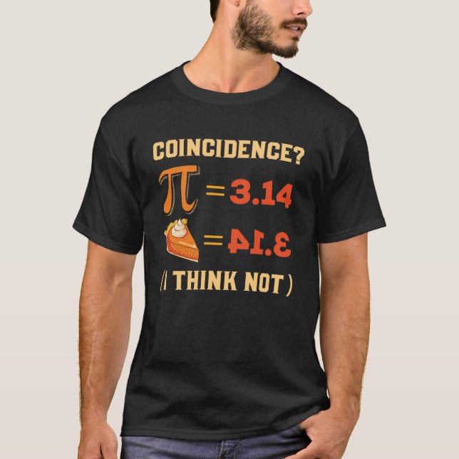 Camiseta Pi 3 14 Pie Coincidencia Creo Que No Pun Math Nerd (Anverso)