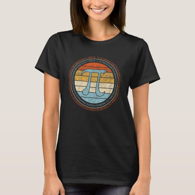 Camiseta Pi Da Spiral Pi Math para el Día Pi 3 14 (Anverso)