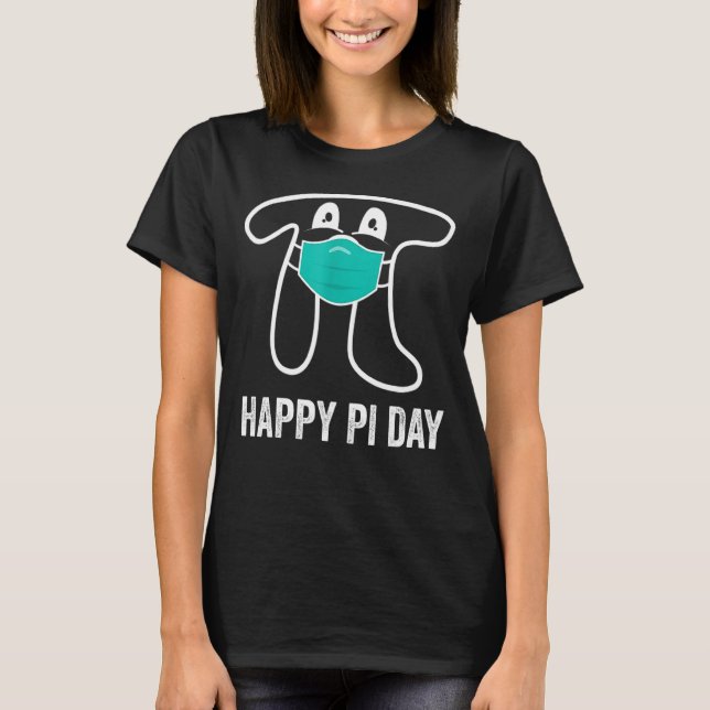 Camiseta Pi Day 2022 Pi Math Tee Face Mask Funny (Anverso)
