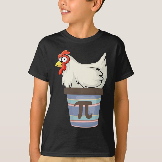 Camiseta Pi Day 2025 Math Lover Mathematics Chicken Pot Pie (Anverso)