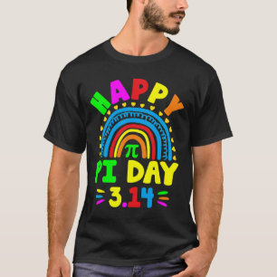 Camiseta Pi Day 2025 Pi Day Rainbow