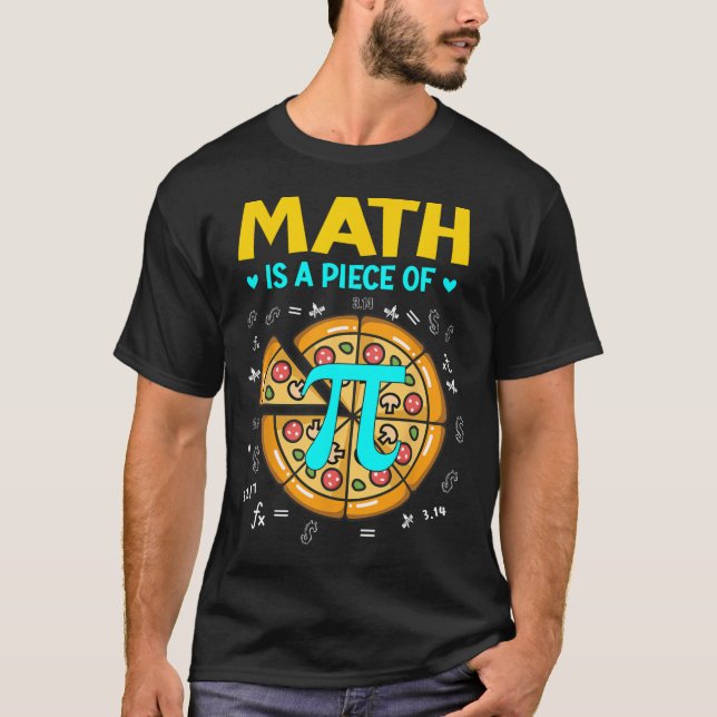 Camiseta Pi Day 3.14 Math Es Una Pieza De Pizza Bitcoin Sta (Anverso)