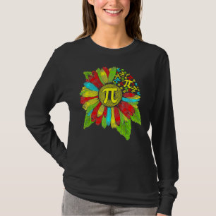 Camiseta Pi Day 3 14 Símbolo de girasol matemáticas Geek Ne