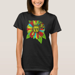 Camiseta Pi Day 3 14 Símbolo de girasol matemáticas Geek Ne