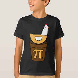 Camiseta Pi Day Chicken Pot Pie 3.14 Niño gracioso de cienc