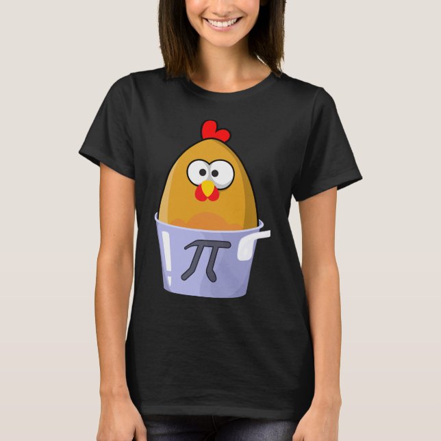 Camiseta Pi Day Humorística de Pollo Pot Pie Math Lover Nov (Anverso)