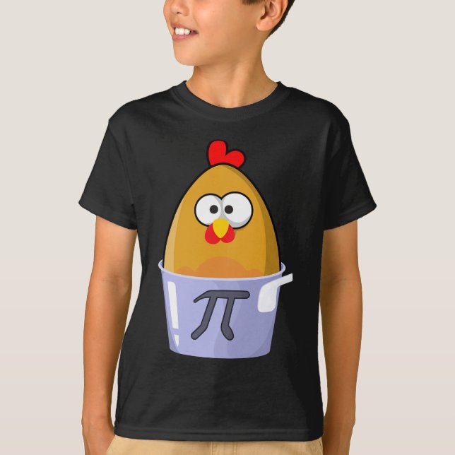 Camiseta Pi Day Humorística de Pollo Pot Pie Math Lover Nov (Anverso)