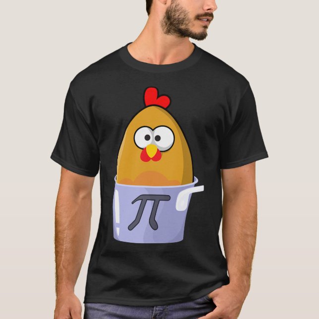 Camiseta Pi Day Humorística de Pollo Pot Pie Math Lover Nov (Anverso)
