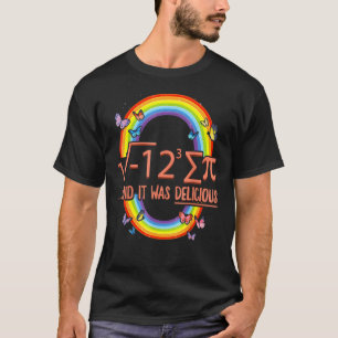 Camiseta Pi Day I Ate Sum Pi Ecuación Matemática Estudiante