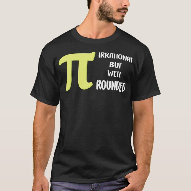 Camiseta Pi Day Irracional Pero Bien Sonado Jinete de Matem (Anverso)