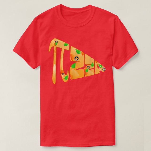 Camiseta Pi Day Kids Pizza Pi Funny Math Food  (Diseño del anverso)