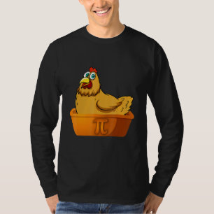 Camiseta Pi Day Math Chicken Pot Pie Geek Nerd Math Farmer