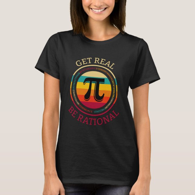 Camiseta Pi Day Math Nerd Geek Pun Me Hago Racional (Anverso)