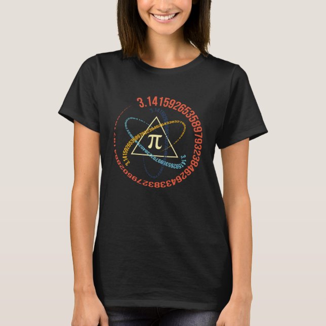 Camiseta Pi Day Math Teacher Student PI 3 14  4 (Anverso)