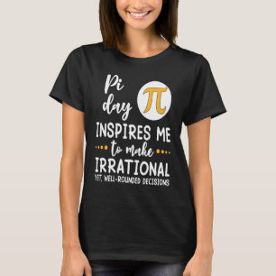 Camiseta Pi Day Me Inspira Símbolo Pi Teac matemático matem