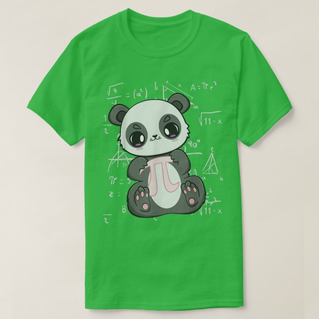 Camiseta Pi Day Panda Bear 3 (Diseño del anverso)