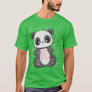 Camiseta Pi Day Panda Bear 3