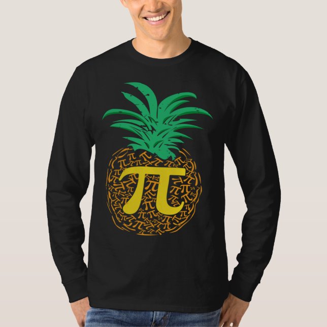 Camiseta Pi Day Pineapple Math  Teacher 3 14 Symbol Mathema (Anverso)