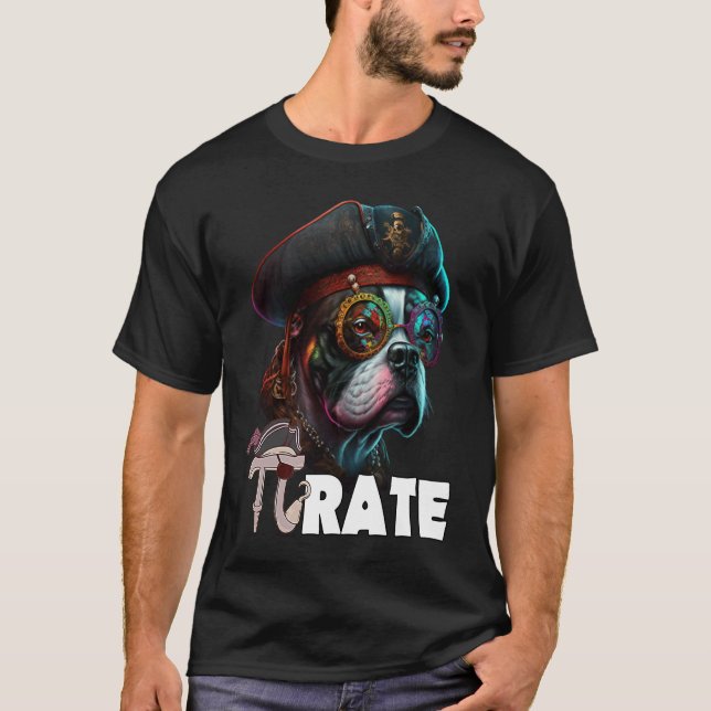 Camiseta Pi Day Pirate Dog 3 14 Divertido profesor de cienc (Anverso)