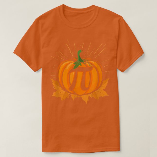 Camiseta Pi Day Pumpkin Pie Math Holiday Eating Traditional (Diseño del anverso)