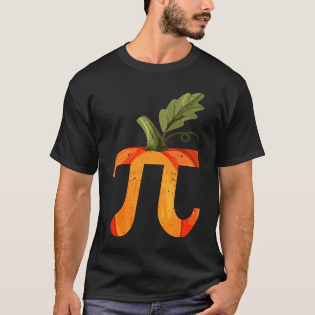 Camiseta Pi Day Pumpkin Pie Math  Spooky Halloween Maths (Anverso)