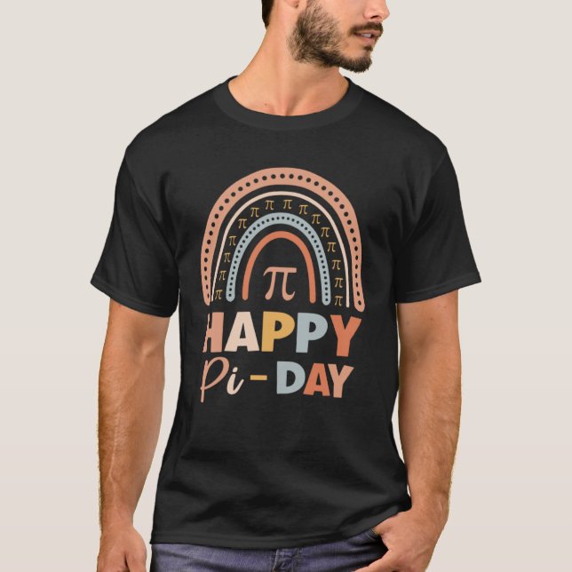 Camiseta Pi Day Rainbow Pi (Anverso)