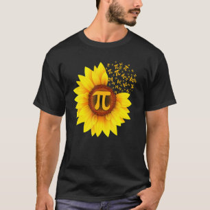 Camiseta Pi Day Sunflower 3 14 Pi Number Symbol Math Scienc