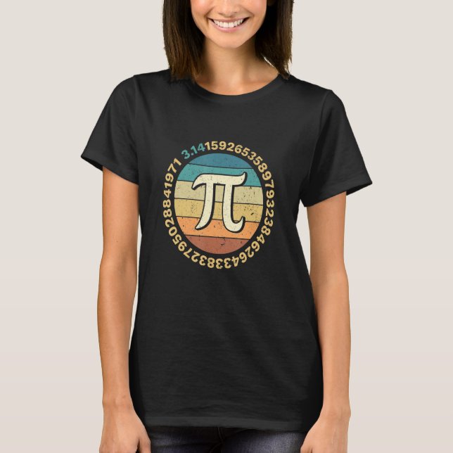 Camiseta Pi Day Symbol Tee Funny Math Nerd Math Teacher Mat (Anverso)