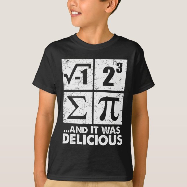 Camiseta Pi Day Tees Me Comí Un Pie Y Fue Delicioso (Anverso)