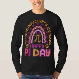Camiseta Pi Day Tees Spiral Pi Math Teacher 3 14 Leopard Ra