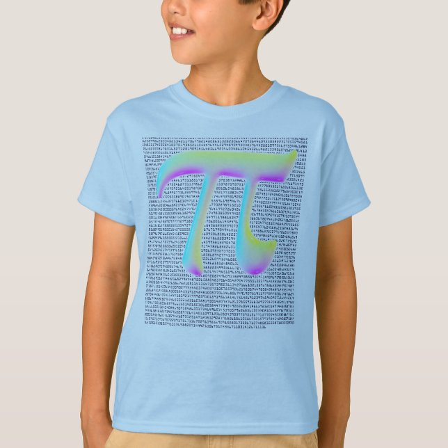 Camiseta Pi en disco del pi (Anverso)