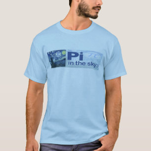 Camiseta Pi en el cielo por los estudios de Mudge