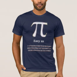 Camiseta Pi fácil como