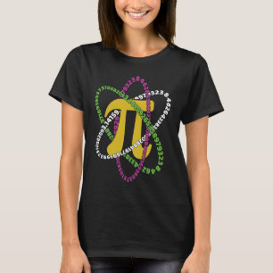 Camiseta Pi Galaxy Orbit Math Matemáticas Matemáticas Fiest