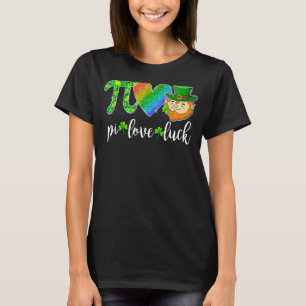 Camiseta Pi Love Luck Math Teacher Leprechaun St Patricks D