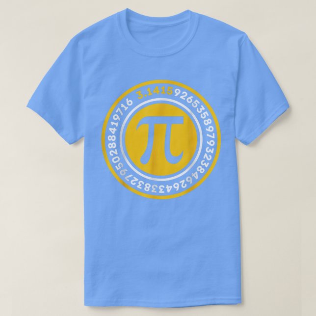 Camiseta Pi Math Geek Science Número Irracional Pi Day (Diseño del anverso)