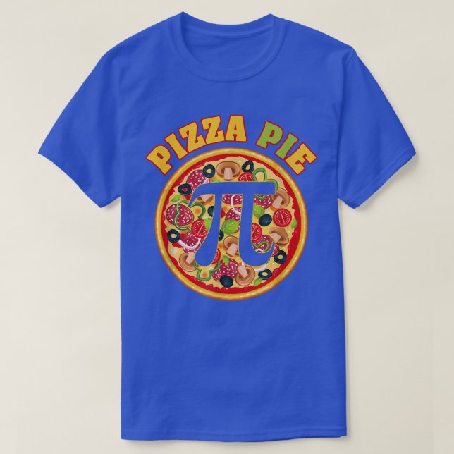 Camiseta Pi Math Pizza Pie I Pi Day  (Diseño del anverso)