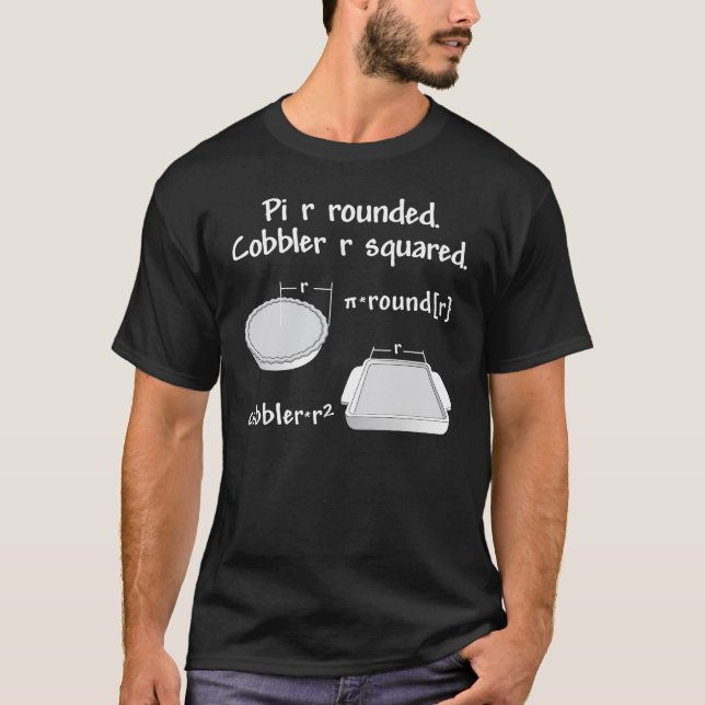 Camiseta Pi R Redondear-oscuro (Anverso)