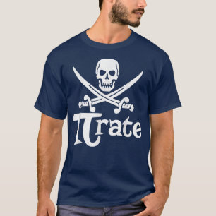 Camiseta Pi rate Math Pirate Skeleton Pi Day Novedad Mathem