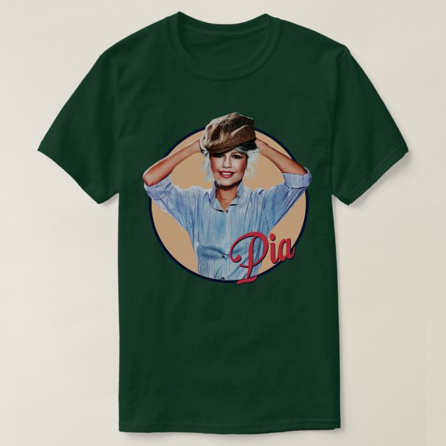Camiseta Pia Zadora (Diseño del anverso)