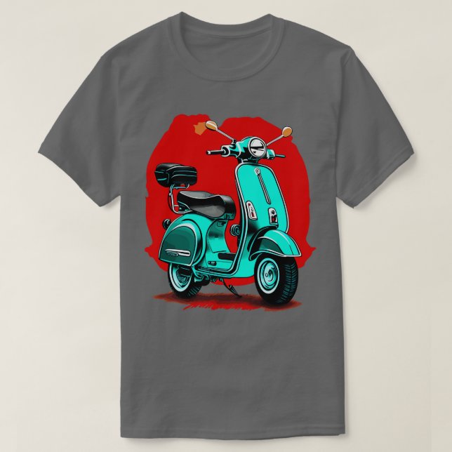 Camiseta Piaggio Vespa 1 (Diseño del anverso)