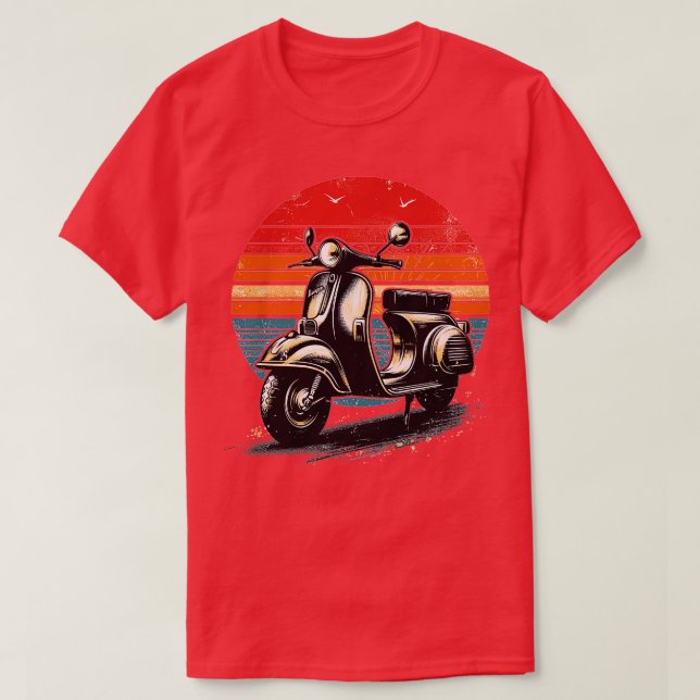Camiseta Piaggio Vespa 7 (Diseño del anverso)