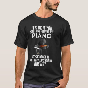 Camiseta Pianist Piano Lover Player Keyboandre Gift Tee