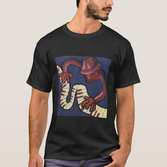 Camiseta Pianista (Anverso)