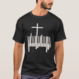 Camiseta Pianista cristiana música religiosa Lord Piano