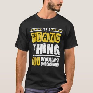 Camiseta Pianista De Cosas Con Decir